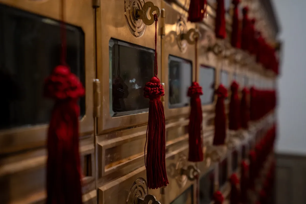 Cordones de las cajas de seguridad del Hotel Bellas Artes