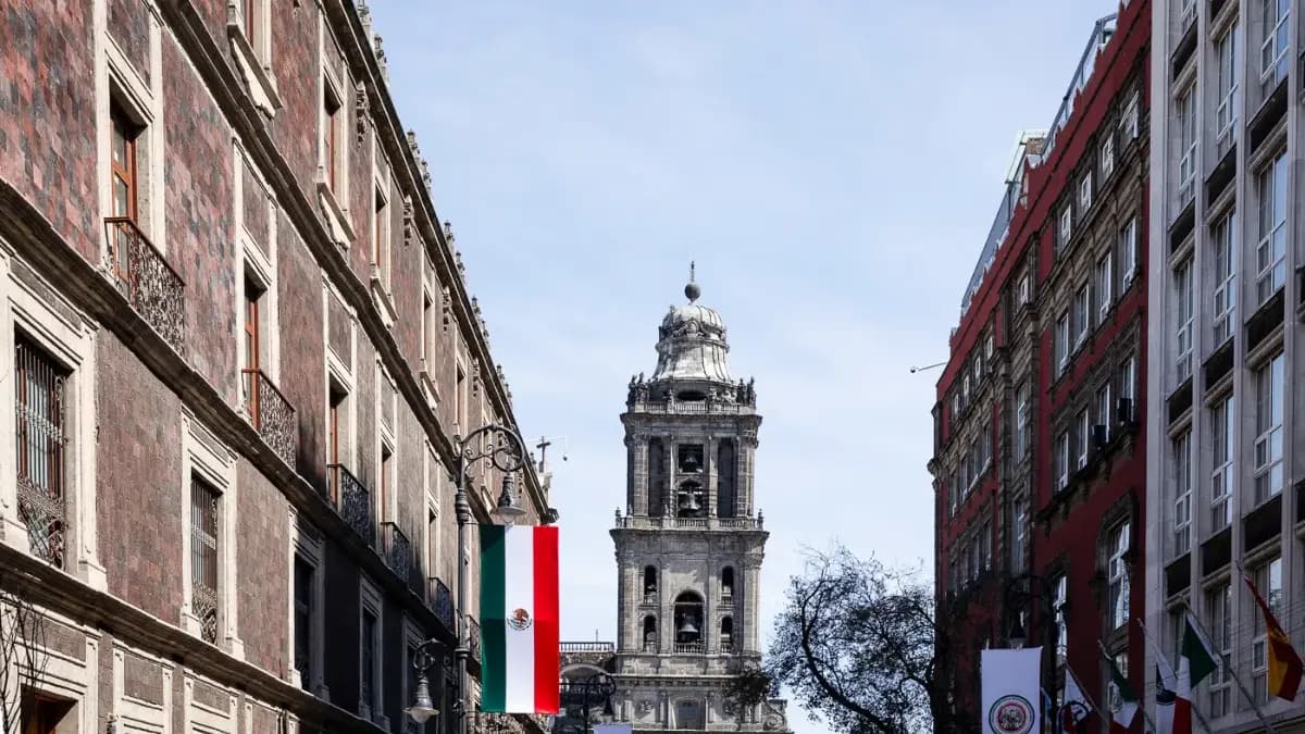 Vista para a Cidade do México a partir do Hotel Bellas Artes