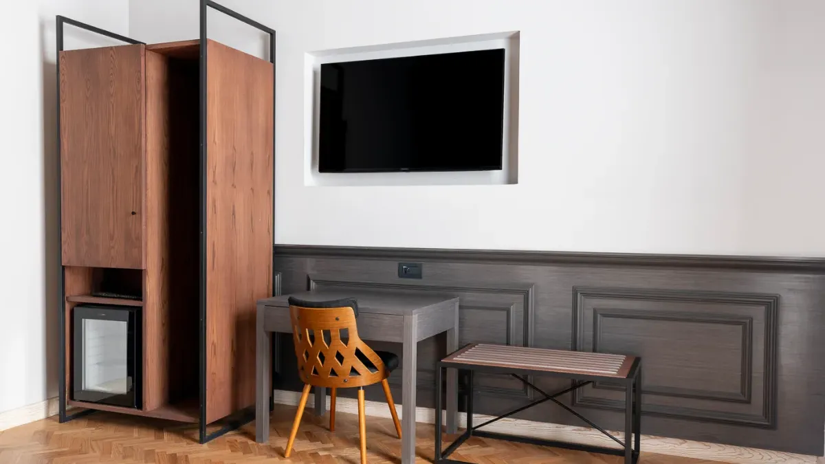 Vasca nella Suite King con patio e vasca interna nell'Hotel Bellas Artes.