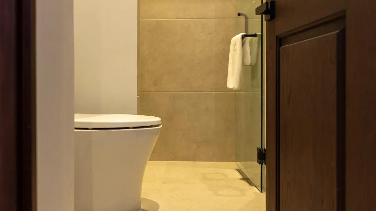 Bathroom of the Filomeno Mata Queen Suite at Hotel Bellas Artes.